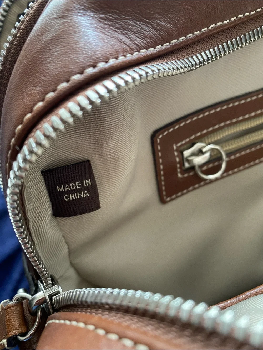 Coach Men's Leather Briefcase Bag in Brown